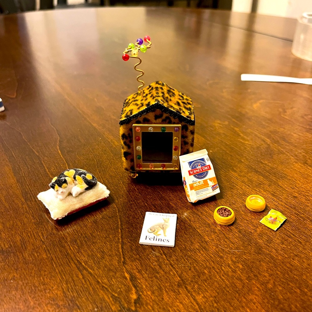 American Girl AG Mini Cat Accessories